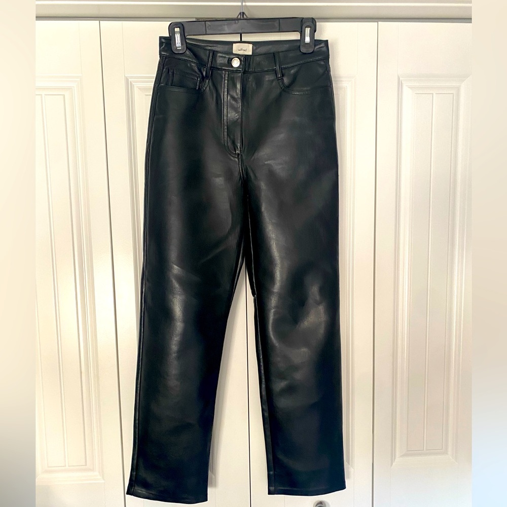 Aritzia Melina Pant - Sz 4 Black Regular Length